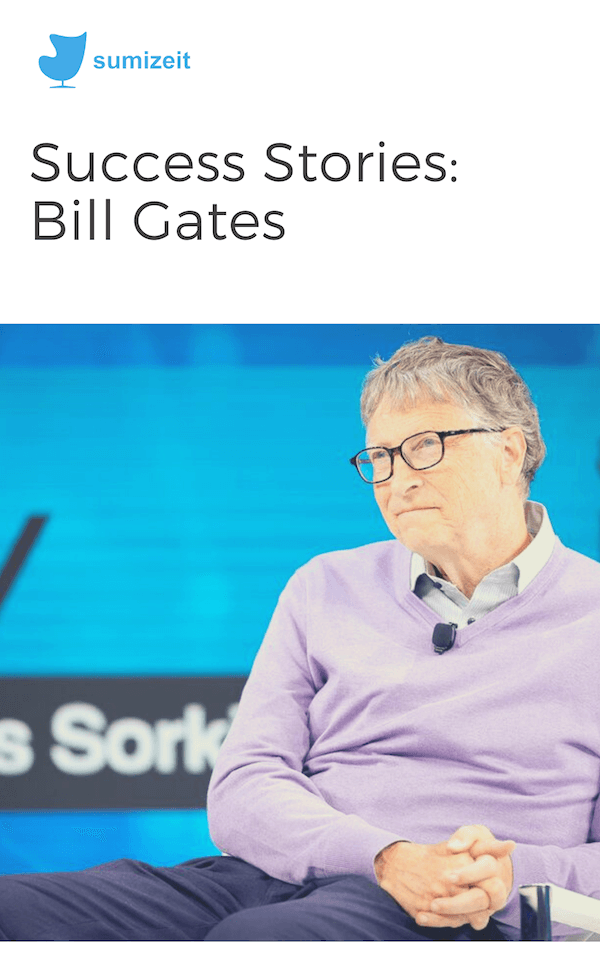 Bill Gates book summary