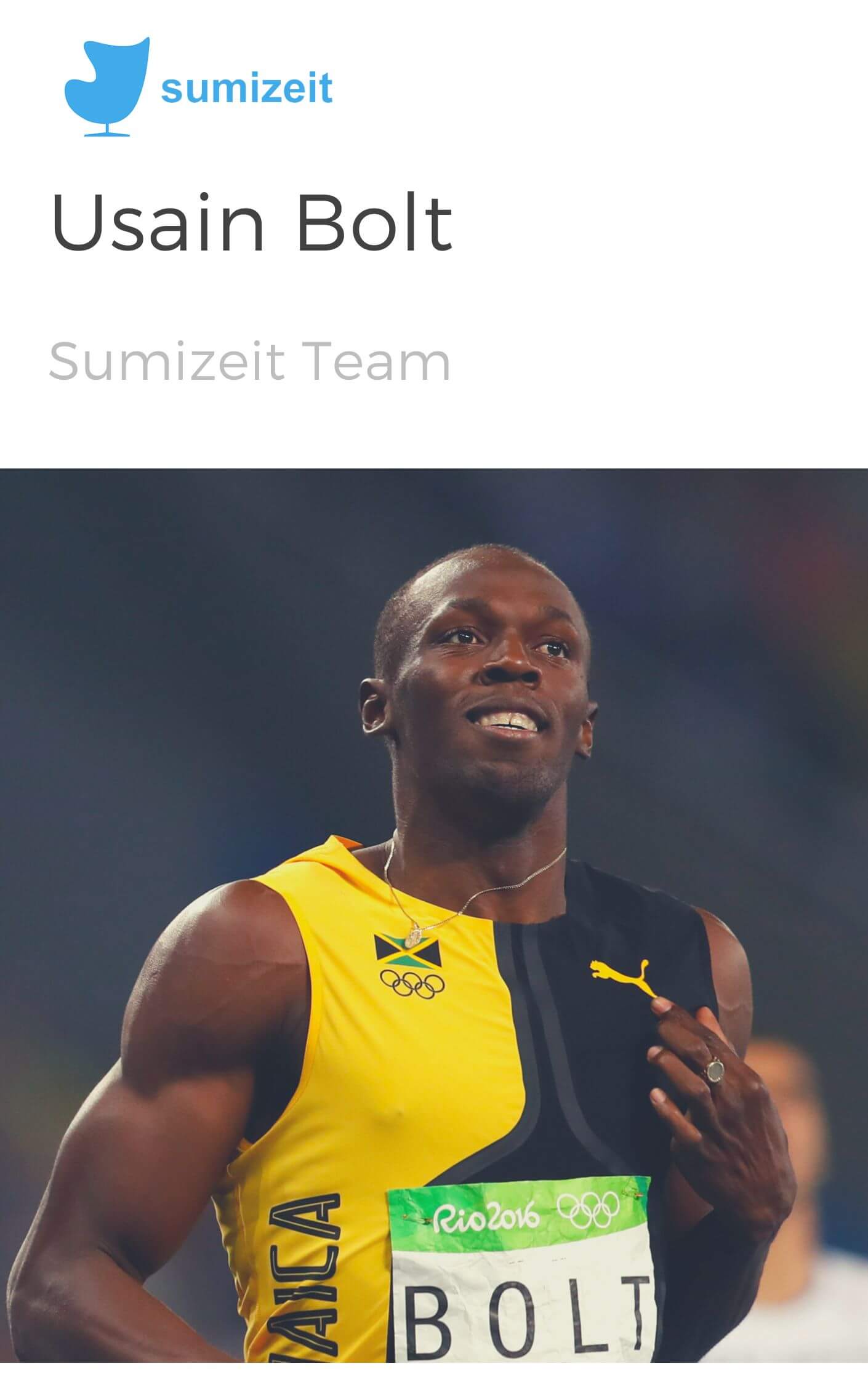 Usain Bolt - Sumizeit Original book summary