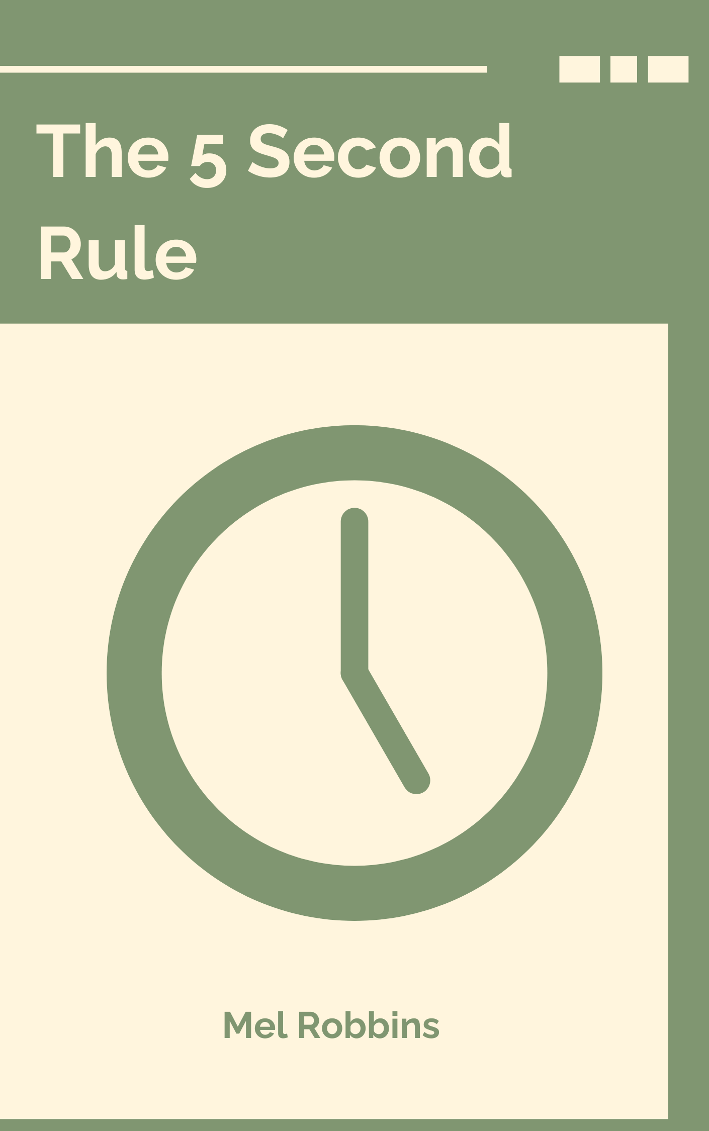 The 5 Second Rule book summary