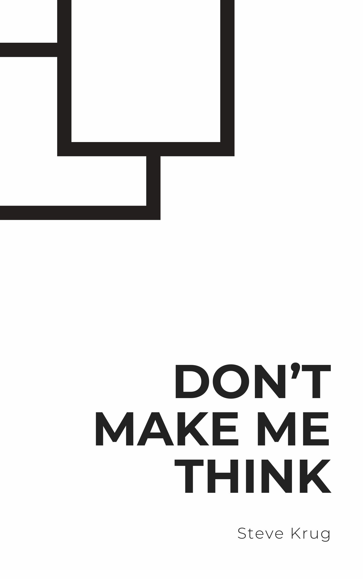 Don't Make Me Think book summary