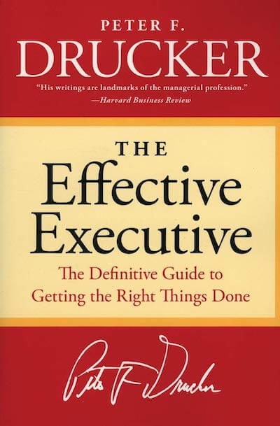 The Effective Executive book summary
