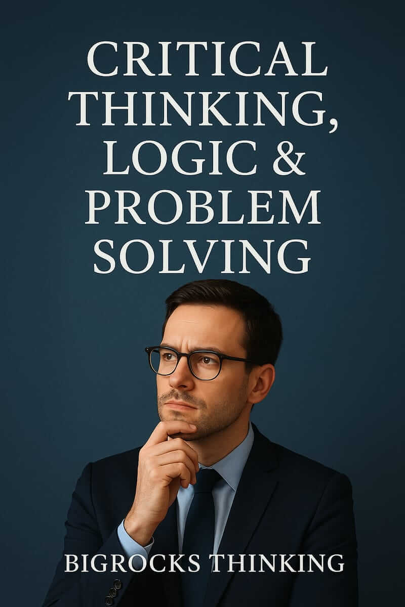 Critical Thinking, Logic & Problem Solving book summary